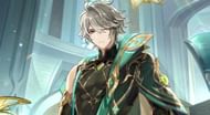 Alhaitham's official artwork (Image via HoYoverse)